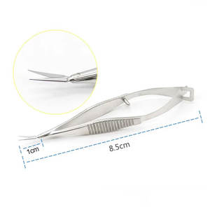 Juego de tijeras de acero inoxidable fácil de operar Vanna, Clip de cápsula Manual, instrumentos quirúrgicos de Metal para el cuidado de la nariz y la garganta - Product Image 5