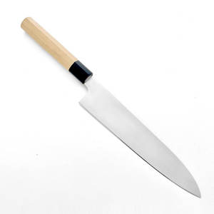 Cuchillo de cocina de acero inoxidable multifuncional OEM nuevo personalizado al por mayor con mango de madera para uso doméstico cuchillo de cocina Chef - Product Image 2