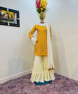 โอกาสพิเศษแฟนซีผู้หญิงอินเดียสวมใส่ราคาส่งในสุราษฎร์ที่อุดมไปด้วยการออกแบบที่ดูเป็นกันเองผ้าไหมสีเทา - Product Image 6