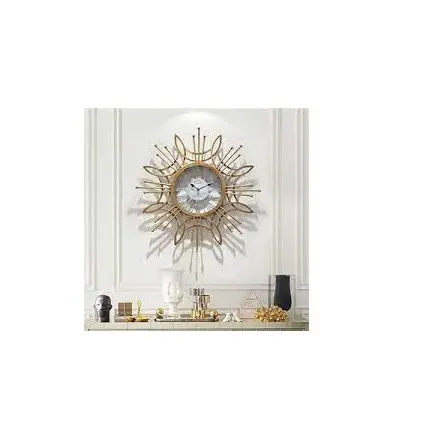 Top selling brass wall clock classic style home decorative wall clock and new design best gift wall clock