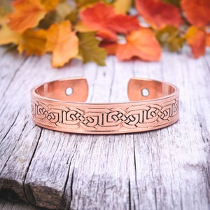 Indian Copper Magnetic Bangle for Man and Women - Product Image 5