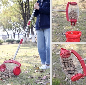 เครื่องเก็บเมล็ดผลไม้แบบยืดหดได้ <span class=keywords><strong>GT88</strong></span> พร้อมถังเก็บแบบกลับด้านได้ สำหรับเก็บวอลนัท เกาลัด และลูกกอล์ฟในสวน - Product Image 6