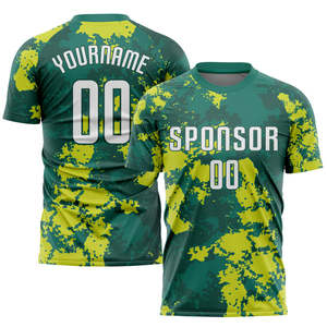 Maillots de football personnalisés sublimés de haute qualité, légers, à séchage rapide, respirants, avec impression de logo, vente en gros - Product Image 3