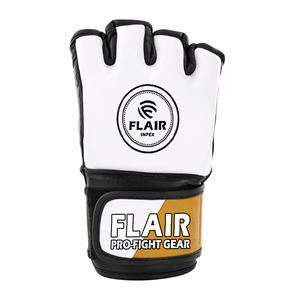 ถุงมือ MMA แบบครึ่งนิ้วทำจากหนัง PU สำหรับผู้ชายถุงมือฝึกขนาดพลัสไซส์สำหรับฝึกชกมวย - Product Image 4