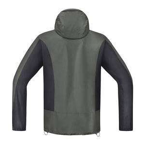 Chaqueta de lluvia liviana más vendida para hombres, chaquetas de lluvia teñidas lisas cómodas y transpirables para hombres - Product Image 2