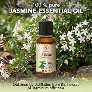 Aromatika Huile Essentielle de Jasmin 100% Pure 50ml Aromathérapie Naturelle Distillée à la Vapeur Parfum Floral Miel Anti-Vergetures - Product Image 4