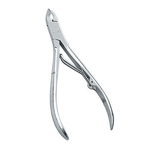 Stainless Steel CUTICAL Wire <b>Spring</b> Nail Care Tools Fingernail Clippers Grooming Kits Silver 9cm - Product Image 1