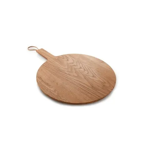 Handmade Round Shape For Kitchenware Top Wood Chopping Board Wholesale Manufacturer New Design Handmade Wooden Cutting Board