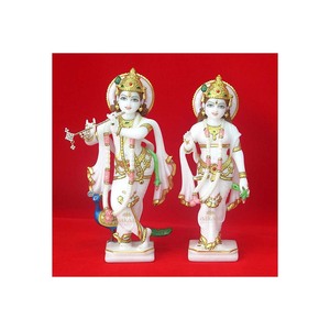 Estatua de mármol tallado, Radha Krishna - Product Image 1