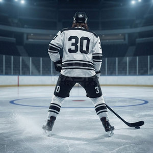 Ensemble complet de tenue de hockey sur glace pour hommes, imprimé, séchage rapide, nom d'équipe personnalisé, conçu pour les sports sur glace, tissu durable et confortable - Product Image 5