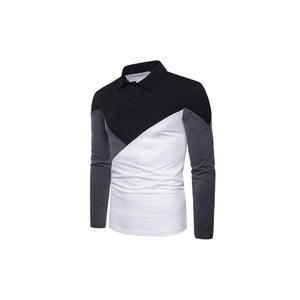 Chemise polo à manches courtes pour homme, vêtements de sport de course à pied, vêtements de fitness d'été, tissu extensible vertical, tricot fin, chemise de base - Product Image 6