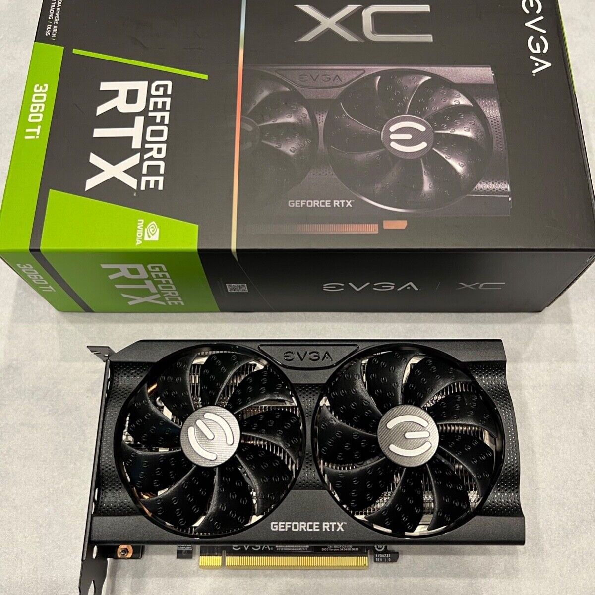 EVGA Geforce RTX 3060 Ti XC GAMING LHR 8GB GDDR6 GPU