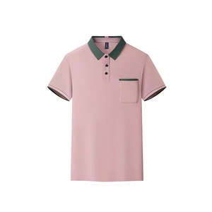 Polos de algodón y poliéster para hombre, venta al por mayor, camiseta bordada personalizada, Polo personalizado con absorción de humedad de alta calidad - Product Image 6