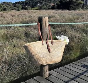 Sac fourre-tout en paille - Product Image 1