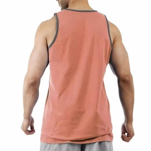 Custom <b>Oversized</b> T-shirt Cotton made Screen Printing Graphic T Shirts Tank <b>Top</b> <b>Vest</b> Sleeveless T-shirt For men - Product Image 4