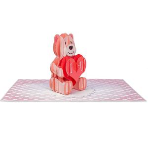 Thiệp chúc mừng ngày lễ tình nhân 3D bằng giấy tôi yêu bạn ngày lễ tình nhân - Product Image 4