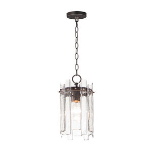 Lámpara Colgante Moderna Warren de 1 Luz de la Colección Warren de Maxim Lighting, Construcción de Acero y Vidrio, 1 Año de Garantía - Product Image 1