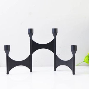 Elegant Gold Metal Candle Holder Suitable For Wedding Event <b>Decor</b> And Tabletop Centerpiece Display Wholesale From India - Product Image 5