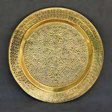 Modern Brass Charger Factory Wholesale Supplier Round Gold Brass Charger Plate <b>for</b> <b>Wedding</b> Table Decorative - Product Image 6