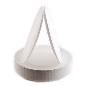 White <b>Paper</b> <b>Plate</b> Compostable Disposable Heavy-Duty <b>Paper</b> <b>Plates</b> Multi Size Biodegrageable Disposable <b>Paper</b> <b>Plates</b> - Product Image 3