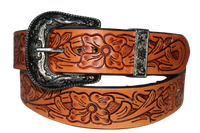 Ceinture en cuir Cowboy Western de conception personnalisée de haute qualité fabriquée à la main et usinée à la main du fournisseur en gros