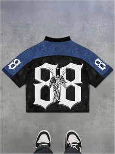 Breathable Athletic Mesh Shirt for Men Quick Dry Sports Jersey Comfortable Workout Wear for Gym Running and Fitness - Product Image 5