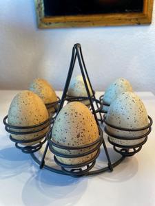 Luxury Metal <b>Egg</b> Holder Perfect For Home Kitchen Dining Areas Offering Elegance Strength And Lasting Durability - Product Image 3