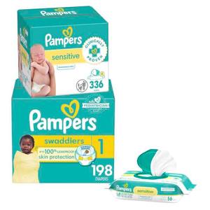 Dans le monde entier pour Pampers Baby-Dry Couches Qualité originale Coton Baby Gear - Product Image 2