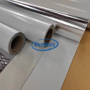 Barrière <span class=keywords><strong>vapeur</strong></span> en polypropylène blanc WPSK, écologique, pour isolation industrielle, avec membrane en kraft, pour conduits CVC et <span class=keywords><strong>laine</strong></span> <span class=keywords><strong>de</strong></span> <span class=keywords><strong>verre</strong></span> - Product Image 1