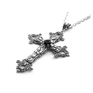 Indien médiéval Viking Troll croix pendentif unisexe Bit Shine torsadé médiéval bras anneau en gros pas cher mode chaînes colliers - Product Image 2