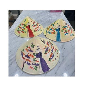 Best Selling VIETNAMESE NON LA Bamboo Palm Leaf Conical <b>Hat</b> Traditional Symbol for Travel or Casual Wear Economically Priced - Product Image 1