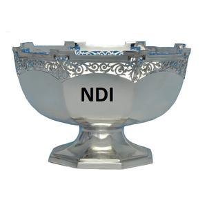 Vente chaude Antique Finition Forme Personnalisée Alimentaire Dessert Serveur Décoratif Métal Fruits Bol Hôtel Restaurant Restauration Utilisé - Product Image 1