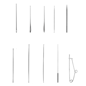 Probes with Eye 14.5cm Myrtle Leaf Probe Wilder Lacrimal Dilator 10.2cm Medium Taper - Product Image 1