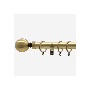 Vintage Look Metal Iron Brass Curtain Accessories Window Hardware for Home Office Bathroom in Customized Color Design and Sizes - Product Image 1