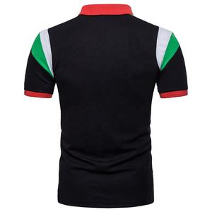 Haute qualité hommes pour chemises à manches courtes uniforme de Golf tricoté solide surdimensionné ajustement séchage rapide personnaliser Logo conception respirant - Product Image 6