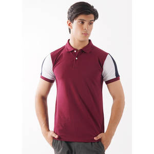 Polos personnalisés pour hommes, couleur unie, avec votre propre logo, polos pour hommes, polos de qualité supérieure pour hommes - Product Image 5