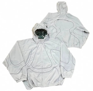 Ensembles sur mesure pour hommes Ensemble coupe-vent deux pièces avec fermeture éclair Survêtement pour hommes à vendre au prix le plus bas - Product Image 6