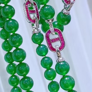 สร้อยคอแฟชั่น LAVINA คุณภาพเยี่ยม เงินแท้ 925 ประดับเพทาย ชุบโรเดียม แบบหนีบ ความยาว 45 ซม. สำหรับทุกเพศ - Product Image 1