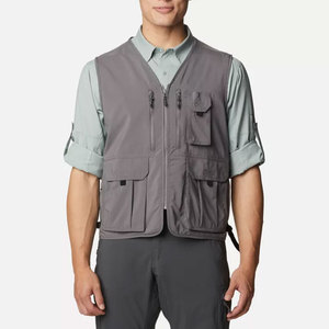 Men's Lightweight Casual Tactical <b>Utility</b> <b>Vest</b> with Multiple Pockets for Outdoor and Work Use Winter Outer Wear for Streetwear - Product Image 1