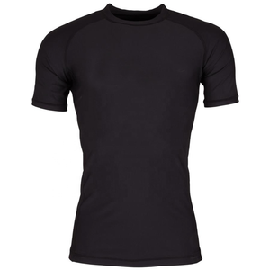 OEM ODM Rash Guard Men Sublimation <b>Printed</b> Rash Guard Gym <b>Surfing</b> Diving Rashguard - Product Image 1