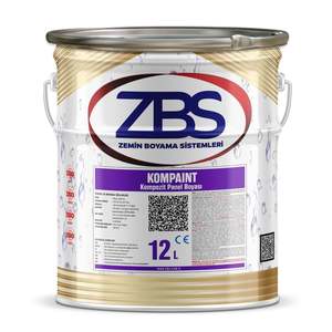 สีทาโลหะผสมคอมโพสิต ZBS KOMPAINT 12 ลิตร - สารเคมีป้องกันสนิม - Product Image 5