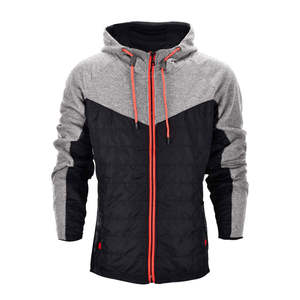 Fashion Fleece Gym <b>Hoodie</b> for <b>Men</b> Sportswear Spring and Autumn <b>Running</b> <b>Hoodie</b> <b>Men</b> Zipper Casual Sports Slim Sweater Coat - Product Image 3