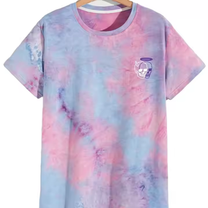 T-shirt pour homme en polyester/coton respirant, écologique, à séchage rapide, coupe classique, vente en gros, meilleur fournisseur, couleur unie pour homme - Product Image 6