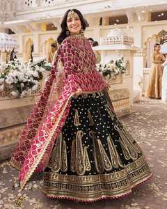 ชุดเดรสใส่เล่นปากีสถานสำหรับผู้หญิงอินเดียเดรสสนามหญ้า2024 Salwar Kameez มาใหม่ล่าสุด1950 - Product Image 3