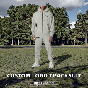 Conjunto Deportivo Unisex - Sudadera con Capucha de Manga Larga y Pantalones Deportivos 100% Algodón Otoño Invierno Traje Deportivo de Dos Piezas con Pedrería Talla Grande - Product Image 2