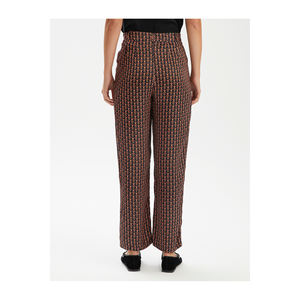 กางเกงขายาวผ้าซาตินวิสโคสพิมพ์ลายสำหรับผู้หญิง BGN จากตุรกี - Product Image 6