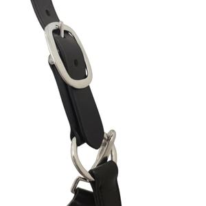 Premium Leather Horse <b>Halter</b> Polo Design Nylon Inlay Adjustable Headcollar Durable Equestrian <b>Halter</b> Custom OEM - Product Image 4