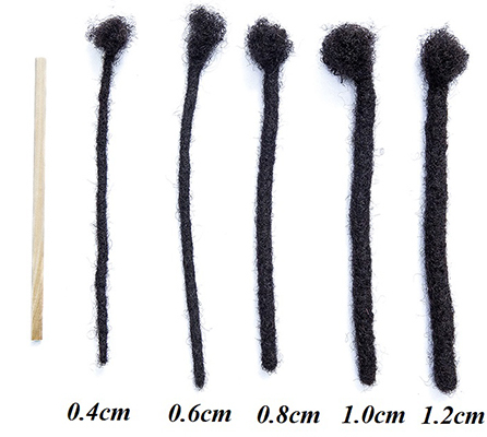 Vast Hair Workshop Craft Detail 3 for Dreadlocks Extensions 100% Human Loc Hair Soft Dreadlocks Cheveux Humains for Men/women