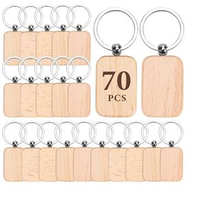 Porte-clés antique 100% fait à la main en bois massif pas cher prix porte-clés vierges en bois sur mesure de haute qualité pour un usage personnalisé - Product Image 5
