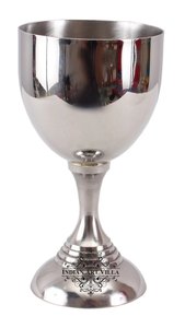 Verre à vin gobelet fini antique en laiton de luxe de vente chaude de conception gaufrée pour le verre de vigne de restaurant bar d'hôtel - Product Image 4